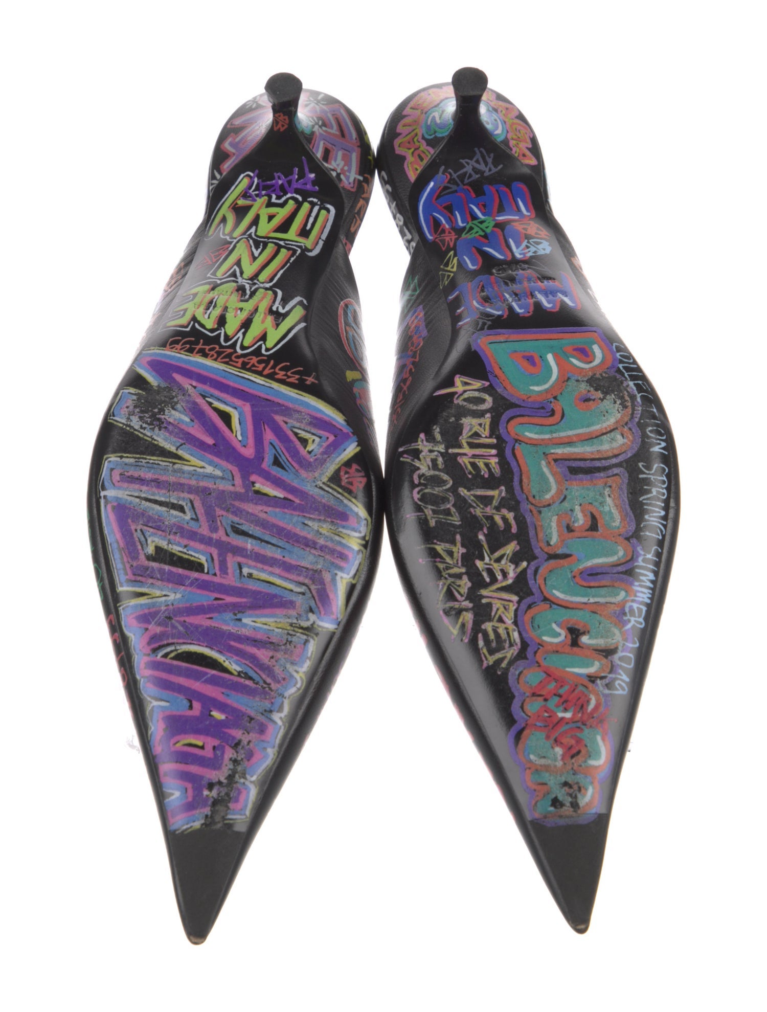 Balenciaga 2019 Leather Mules